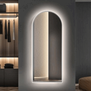 ESPEJO MEDIO ARCO CON ILUMINACIÓN