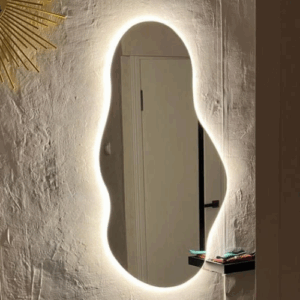 ESPEJO IRREGULAR AURA CON ILUMINACIÓN